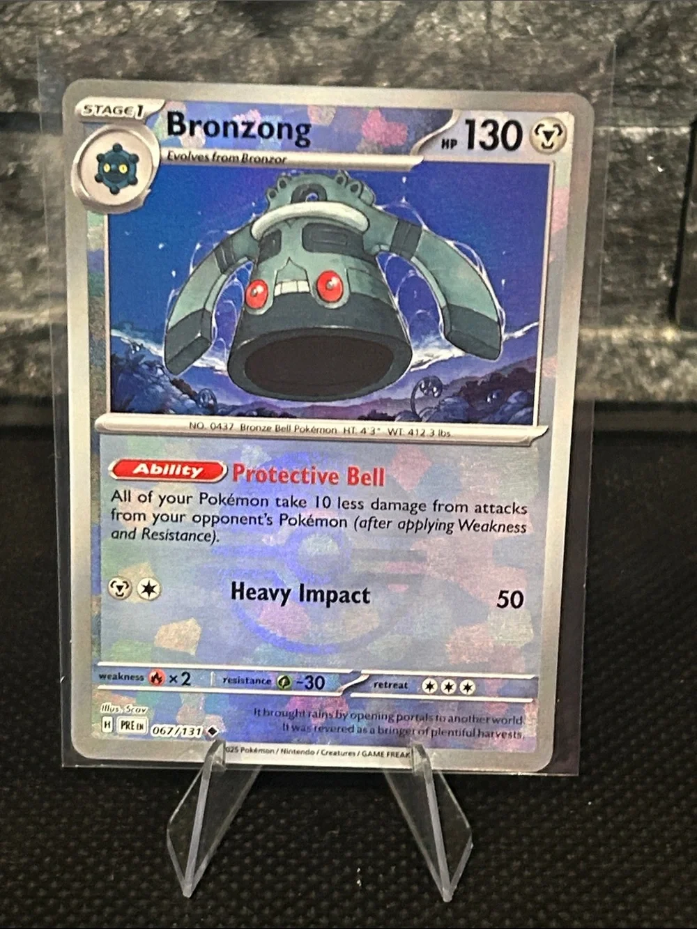 bronzong pokemon card value (130/192) [Sword & Shield: Rebel Clash]  Plug Weakness Fire 2 Resistance Grass Bronzong 2021 Sword & Shield: